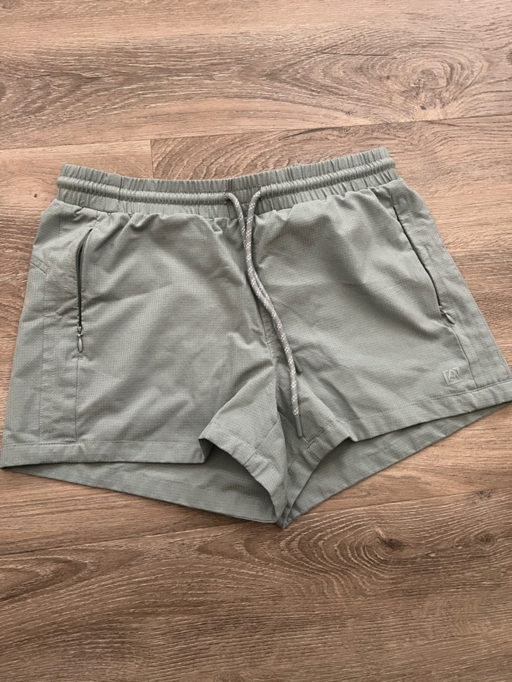 Avalanche Women's Athletic Shorts in Sage Green